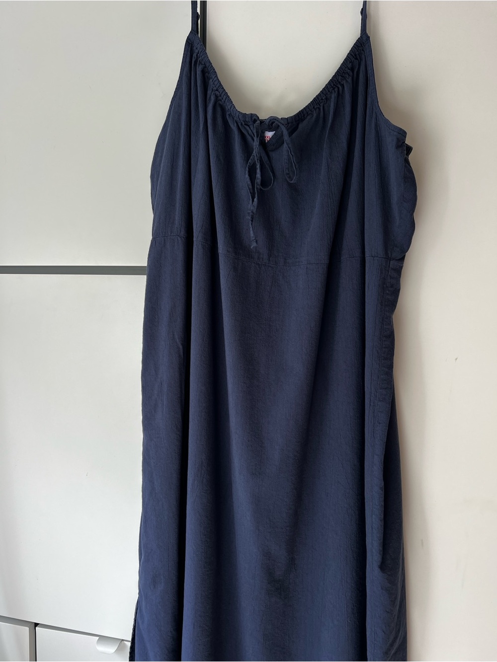 Old Navy Navy Blue Maxi Dress with Spaghetti Straps - Picture 4 of 5